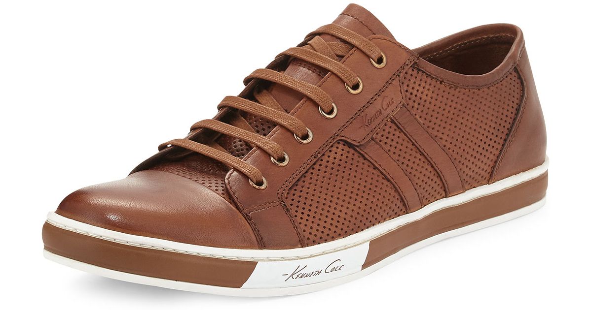 kenneth cole brown sneakers