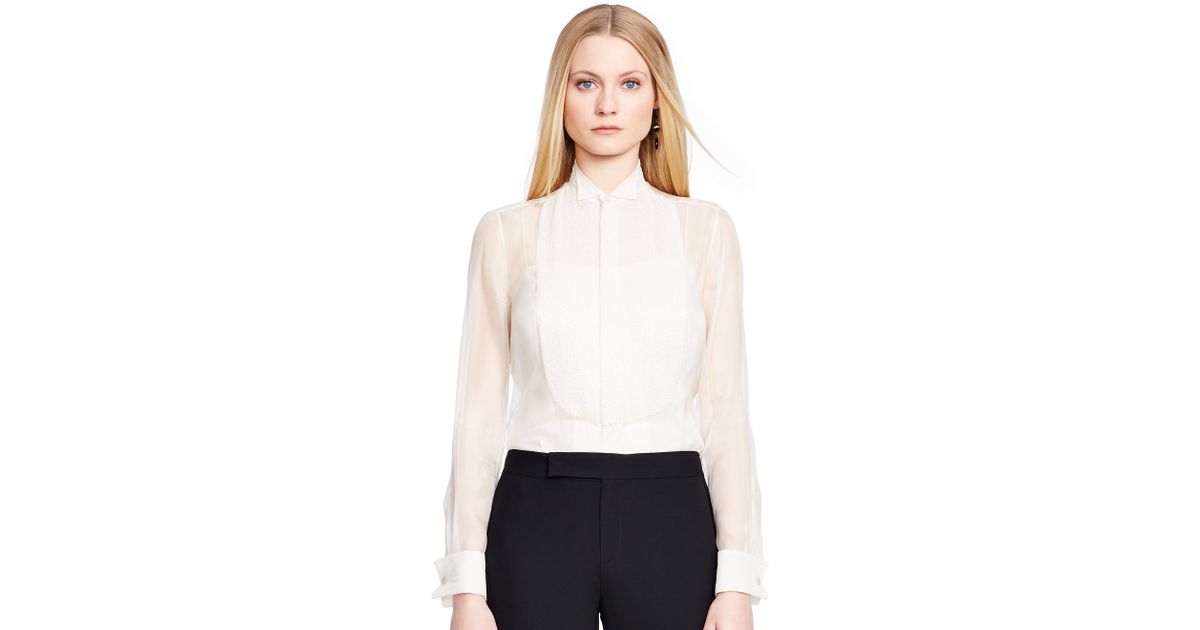 Ralph lauren womens tuxedo shirt Clearance