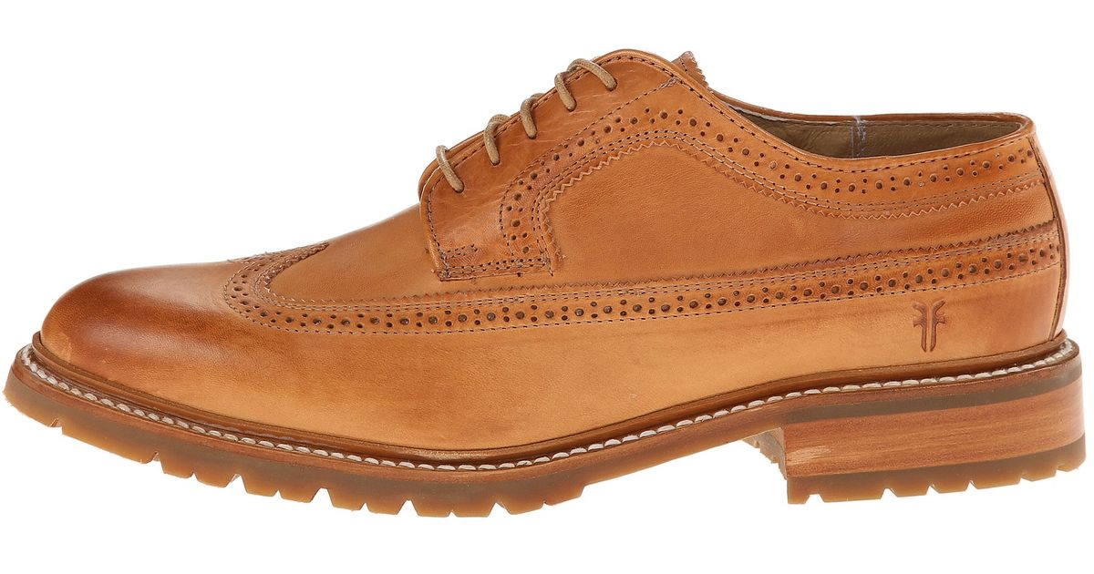 frye james lug wingtip