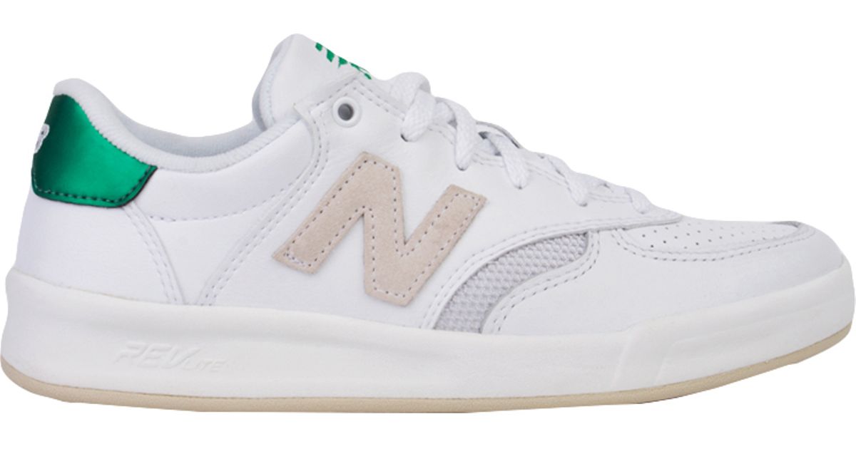 New Balance Crt300 Sneakers - White/green - Lyst
