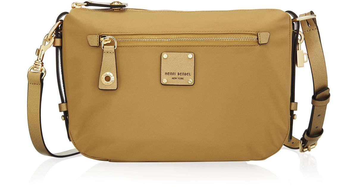 Lyst Henri Bendel Jetsetter Convertible Shoulder Bag In Metallic