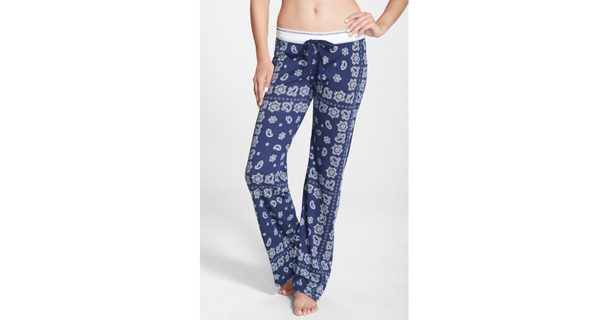 blue bandana pajamas