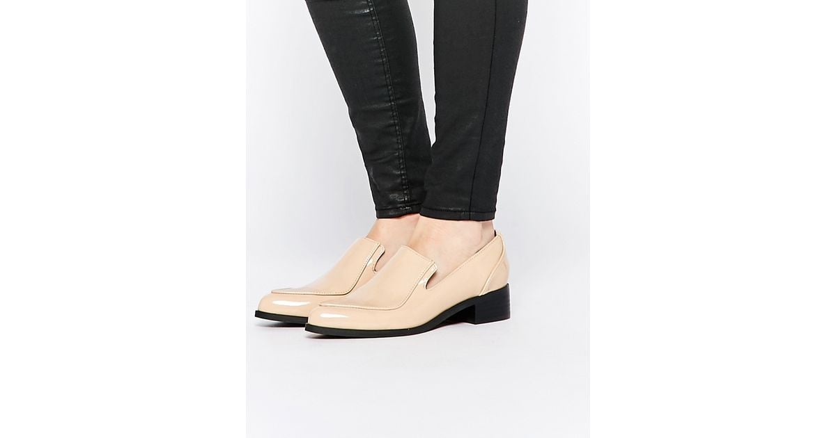 asos miles pointed flat shoes