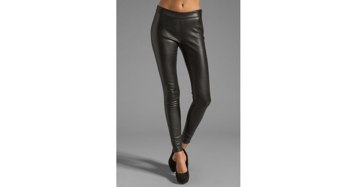 mackage navi leather pants