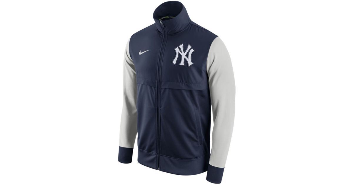 new york yankees nike track jacket