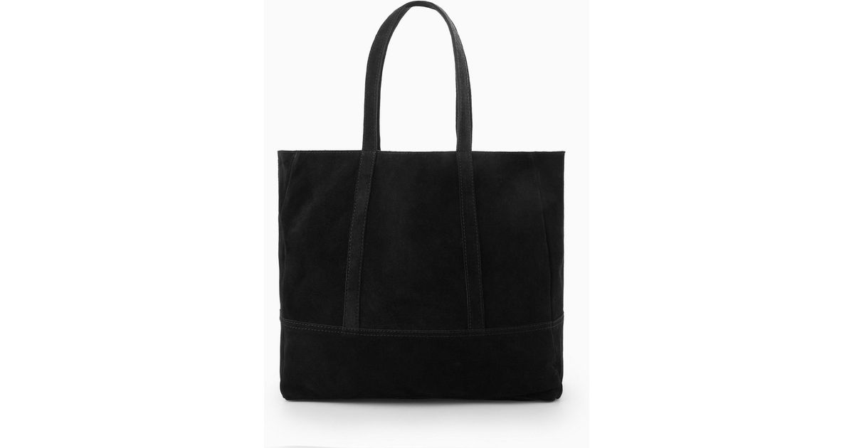 mango black suede bag