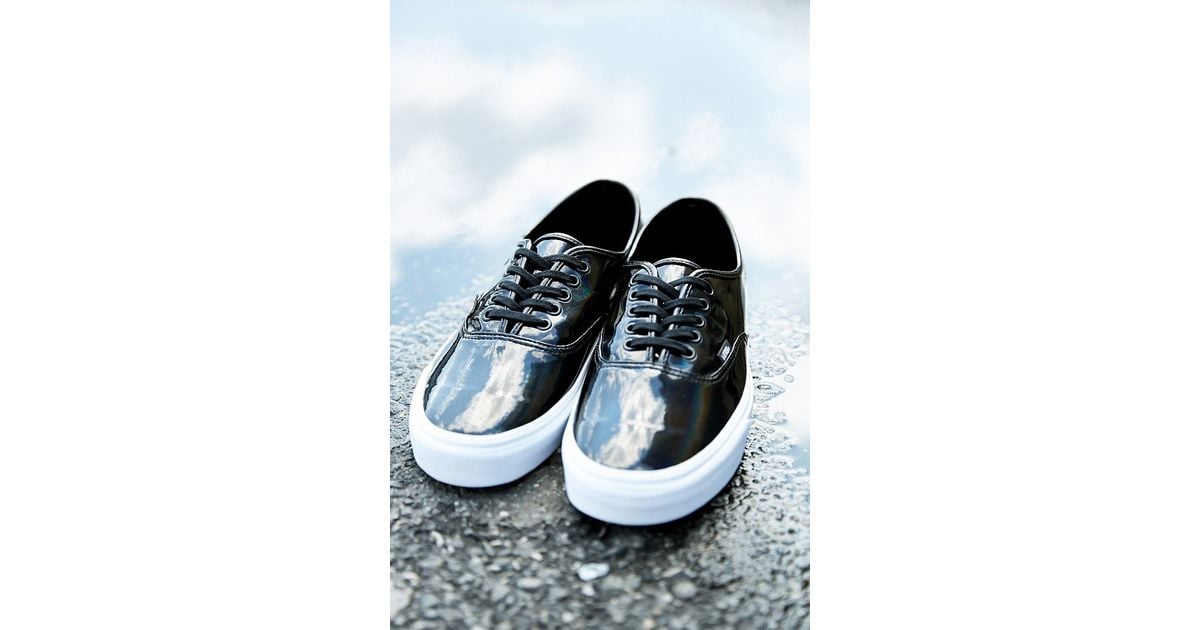 Vans Authentic Patent Leather Sneaker in for | Lyst