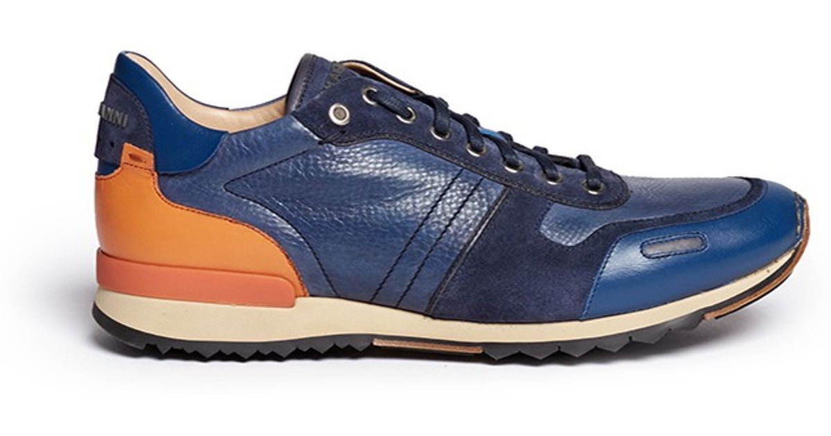 magnanni blue sneakers