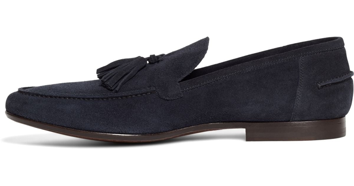 brothers loafer brothers suede tassel loafers in blue for navy brothers loafer brothers suede tassel loafers in blue for navy