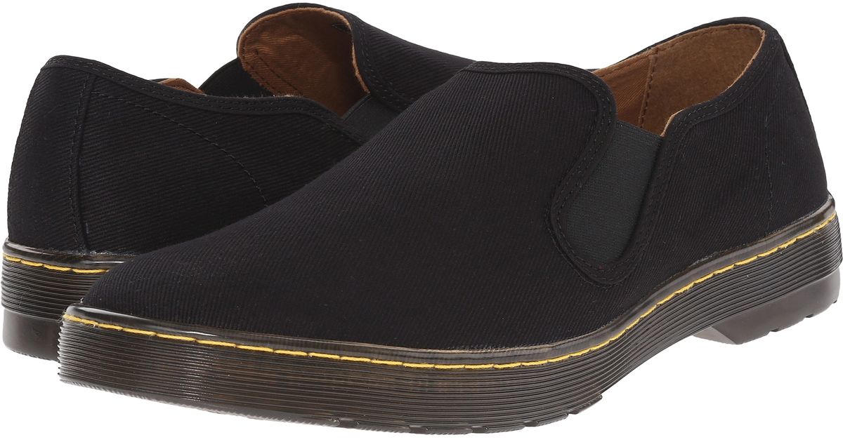 mens dr martens slip ons