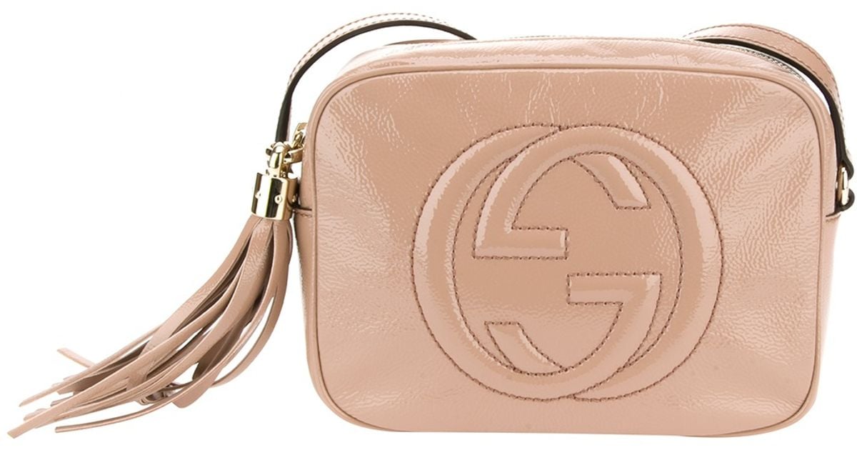 Gucci Disco Bag in Natural | Lyst