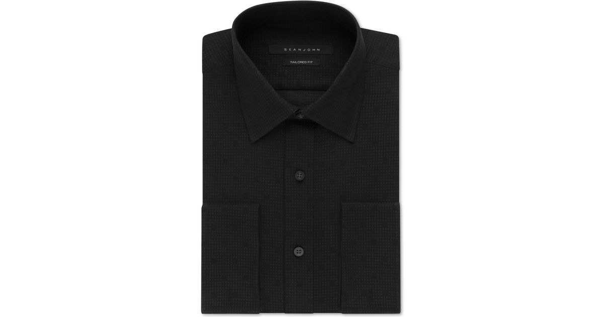 sean john dress shirts french cuff