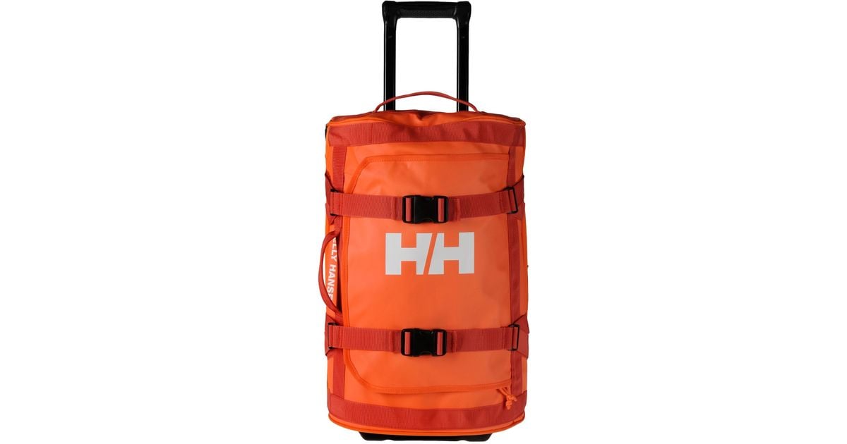 Helly Hansen Orange Wheeled Luggage for men