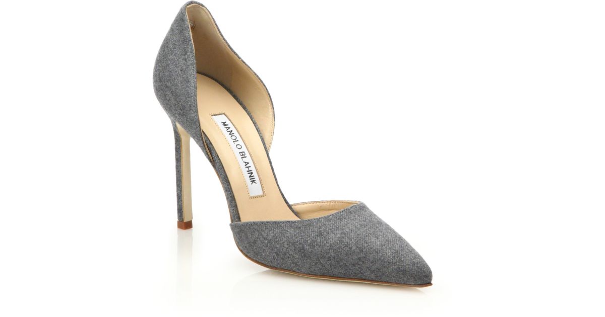 manolo blahnik denim