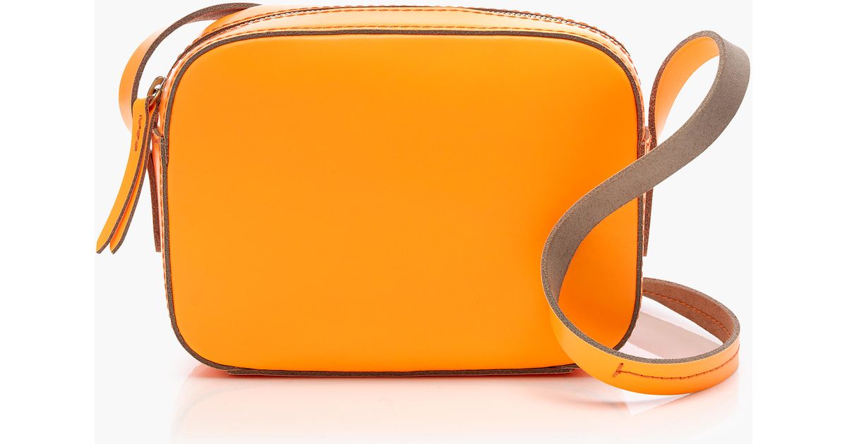 Lyst J Crew Marlo Crossbody Bag In Orange