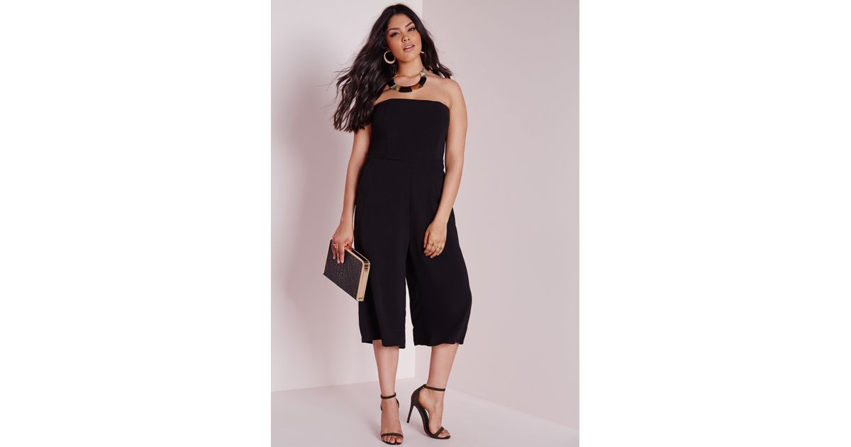 plus size bandeau jumpsuit