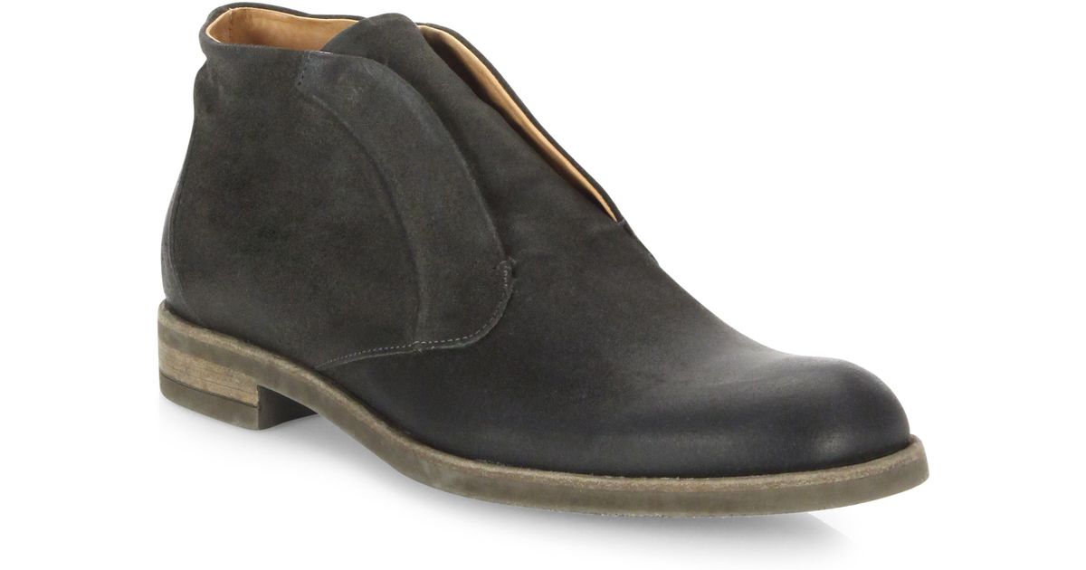 laceless chukka boots