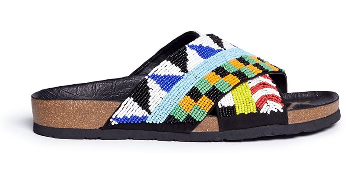 sam edelman beaded sandals