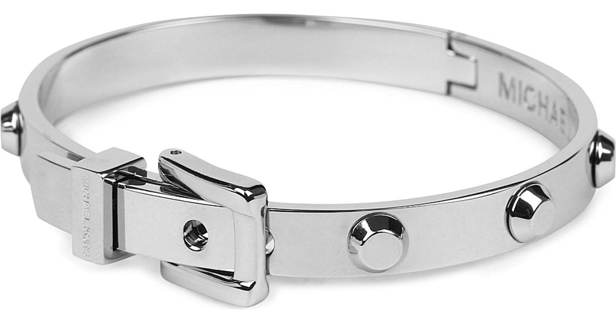 Michael Kors Silver Bangle Bracelet on Sale, UP TO 64% OFF | www 