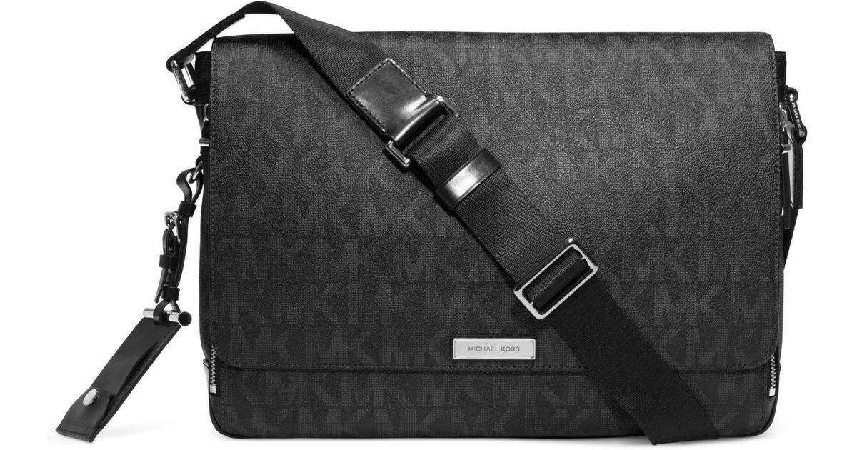 Michael Kors Jet Set Travel Large Messenger Zwart