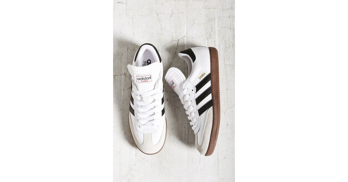 adidas Originals Samba Sneaker in White (Black) | Lyst