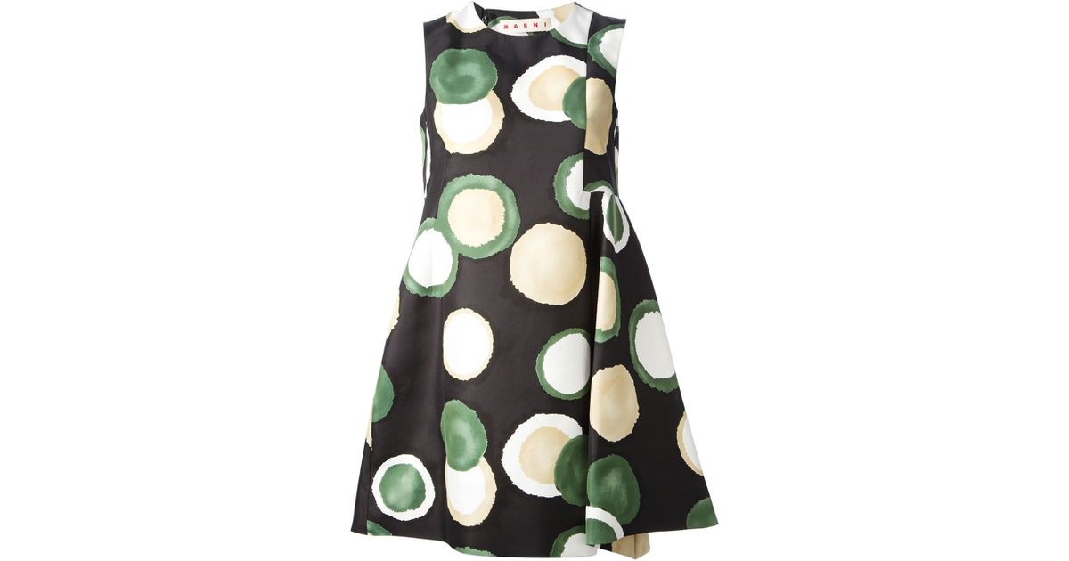 marni polka dot dress