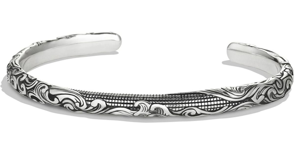 David Yurman Metallic Waves Cuff For Men David Yurman Metallic Waves Cuff For Men