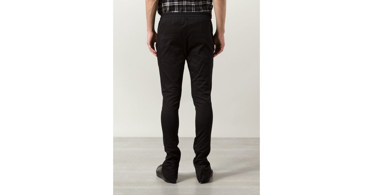 all black track pants