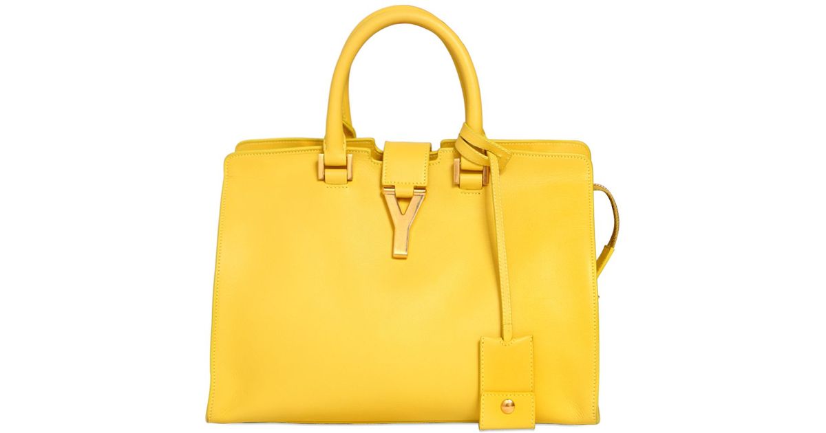 saint laurent yellow bag