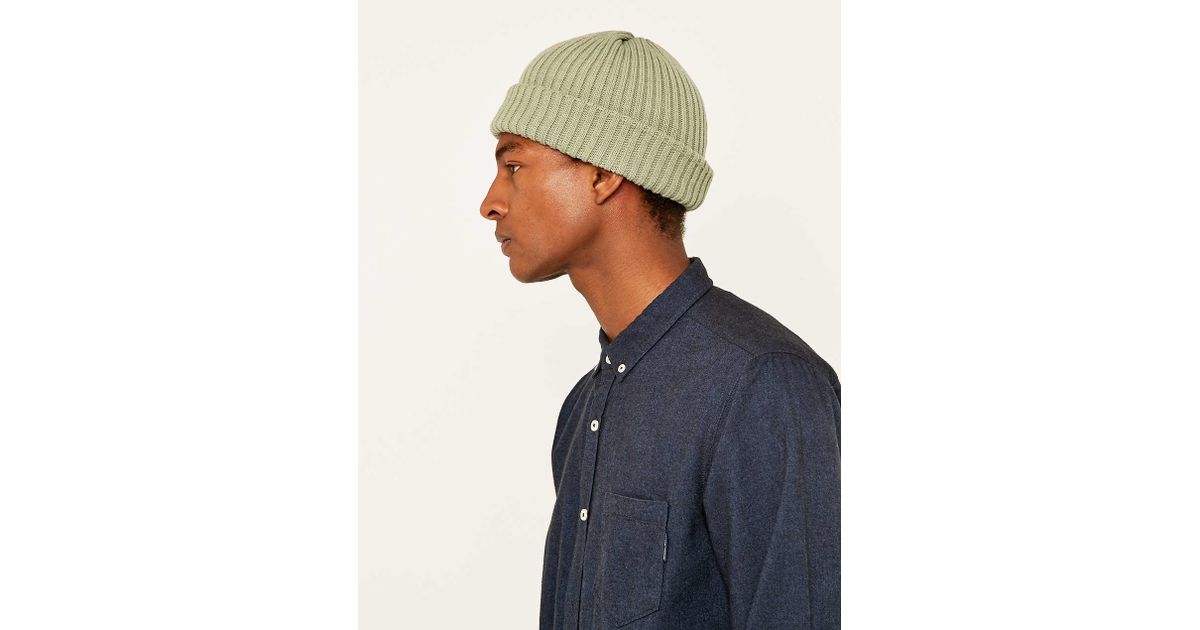 Sage Ribbed Watchman Beanie 