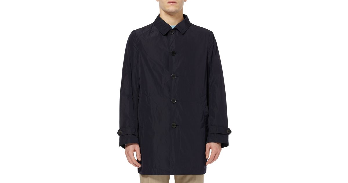 Canali Rain Wind Tech Trench Coat in 