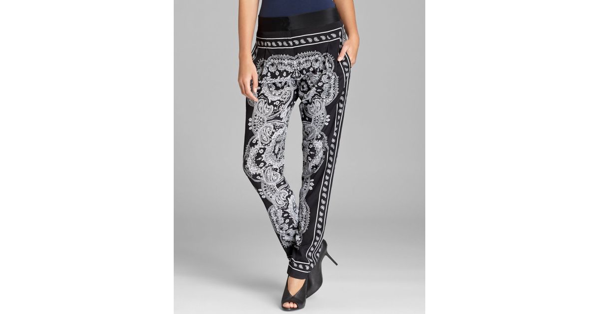 purple bandana pants