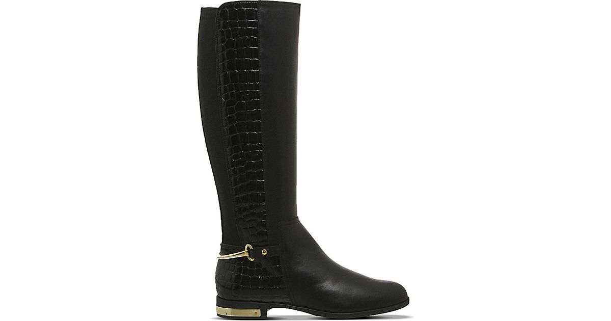 crocodile riding boots