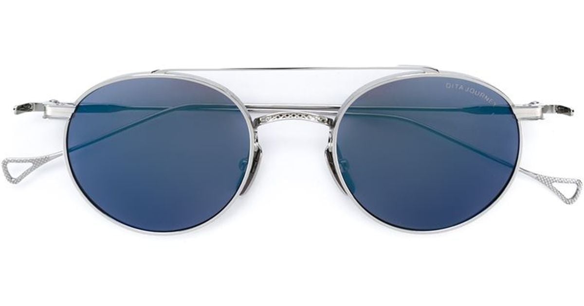 Dita eyewear 'journey' Sunglasses in Silver (METALLIC) | Lyst