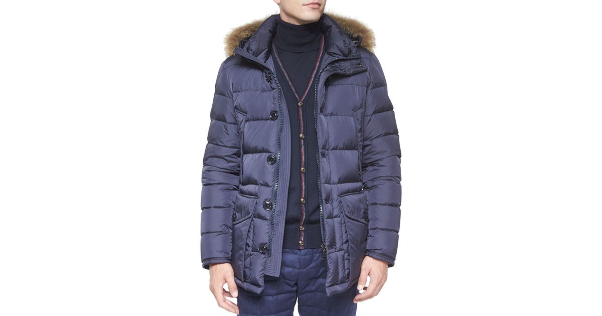 moncler cluny padded jacket