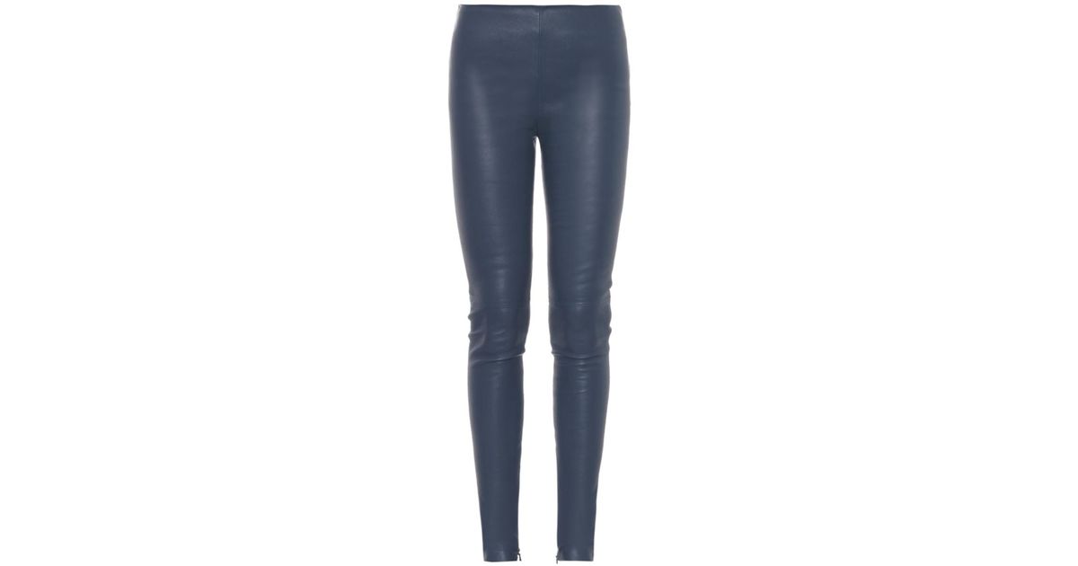 Balenciaga Skinny-leg Lamb-leather 