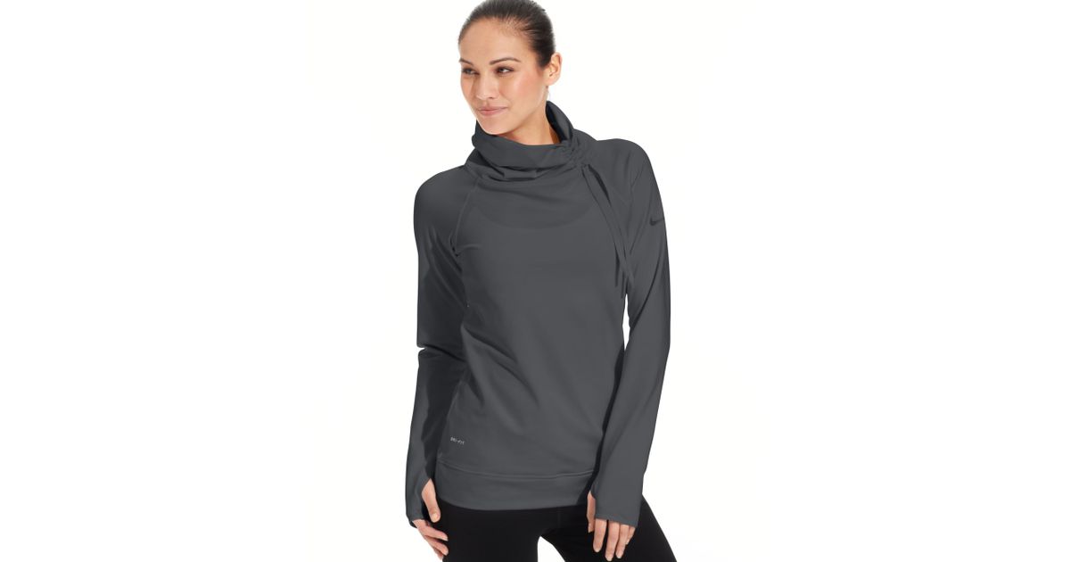 dri fit mock turtleneck