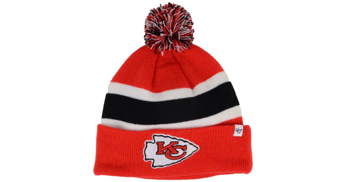 Kansas City Chiefs 47 Brand Red Franchise Fitted Slouch Hat Cap