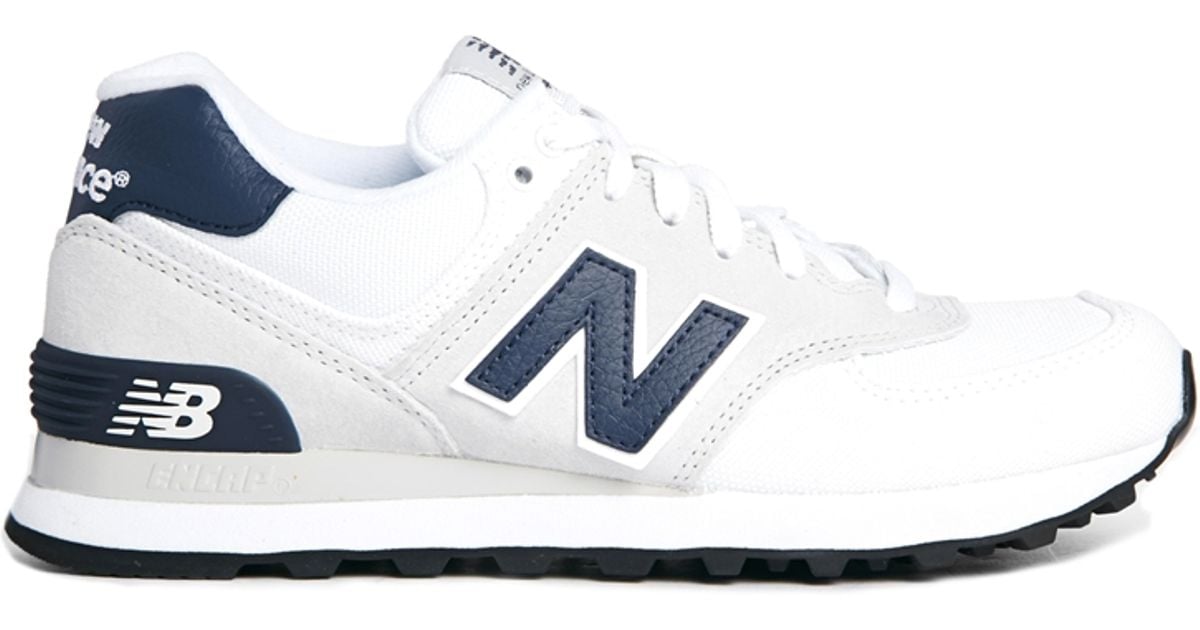 new balance white suede