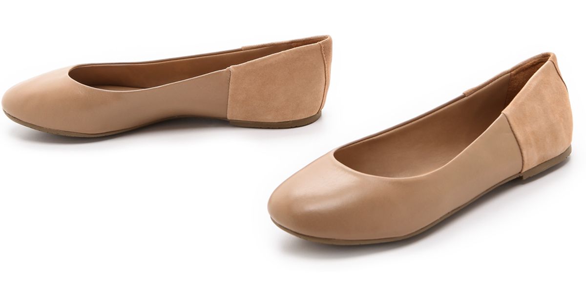 raleigh flex leather flat