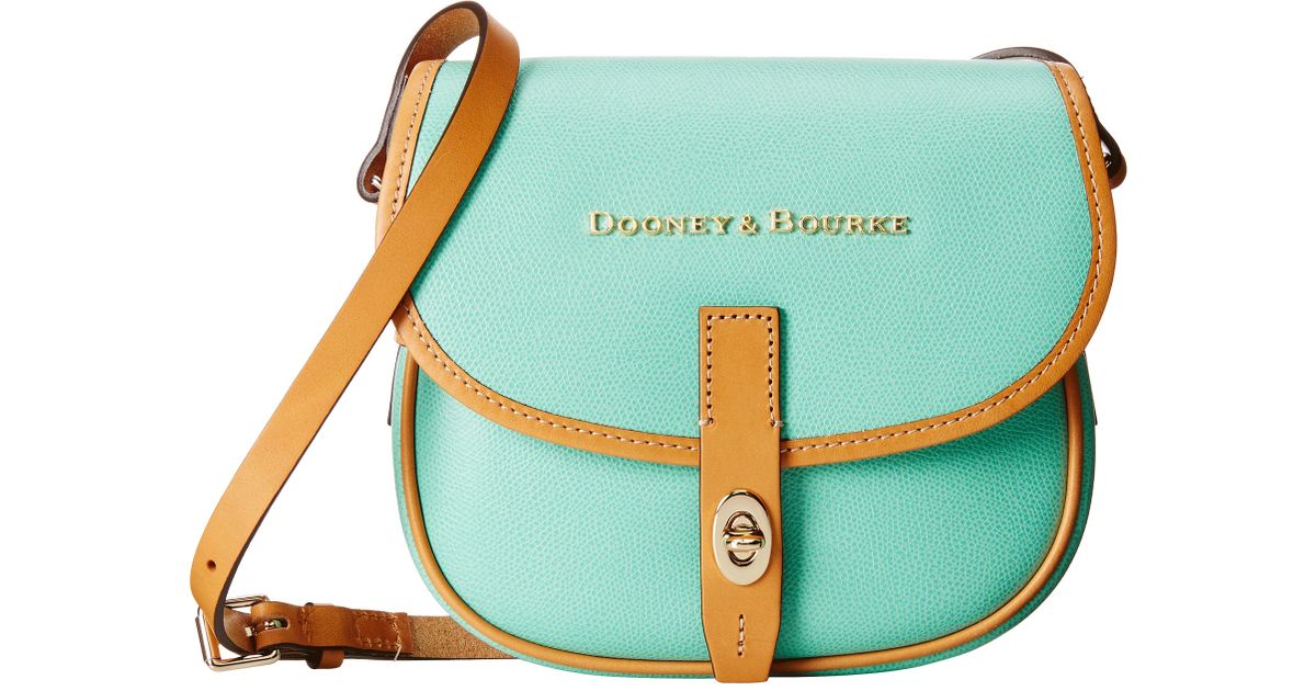 Dooney & Bourke Leather Claremont Field Bag in Green - Lyst