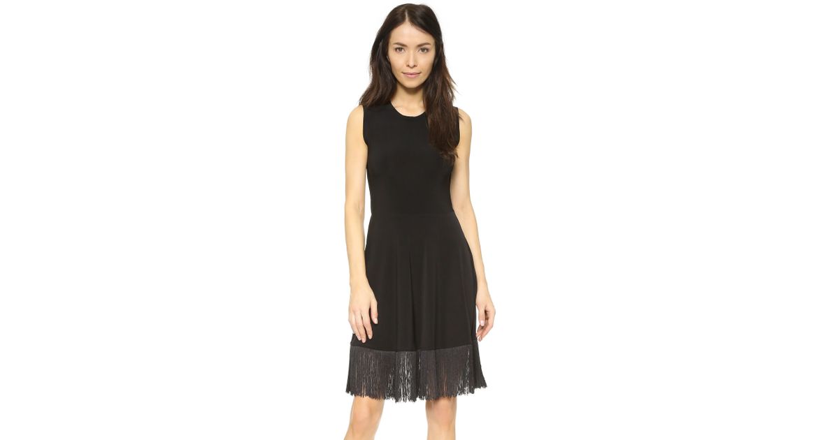 Norma Kamali Womens Lamp Shade Dress