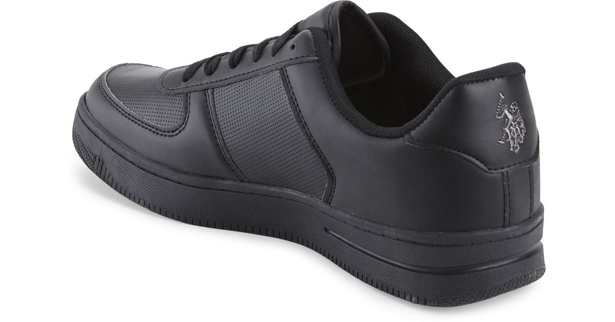 Us polo black sneakers clearance