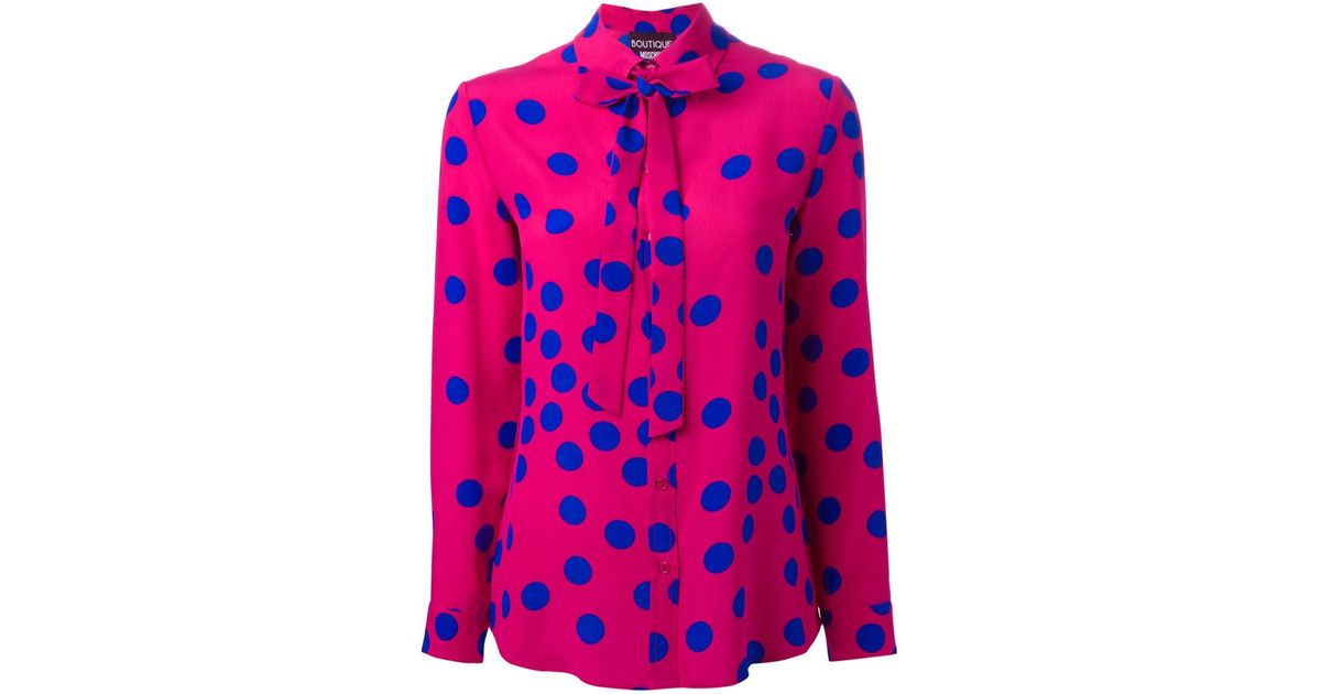 How to Rock a Pink Polka Dot Blouse 