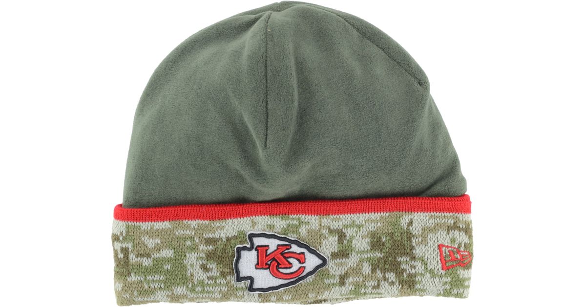 chiefs salute to service hat