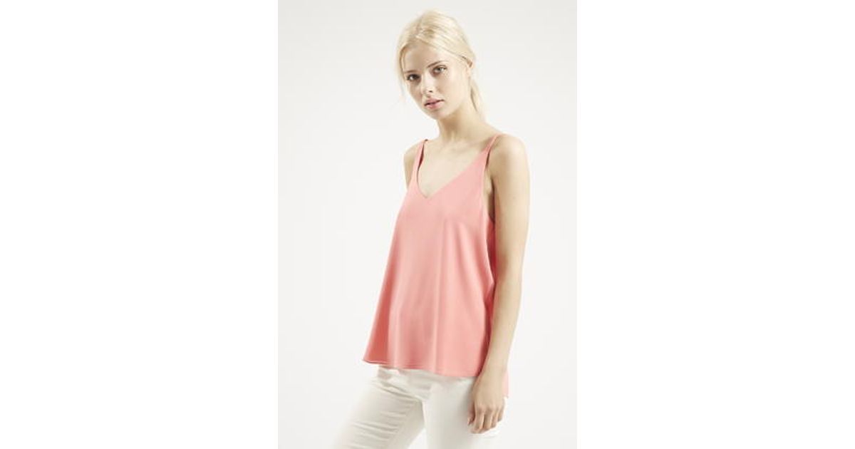 plunge v neck cami