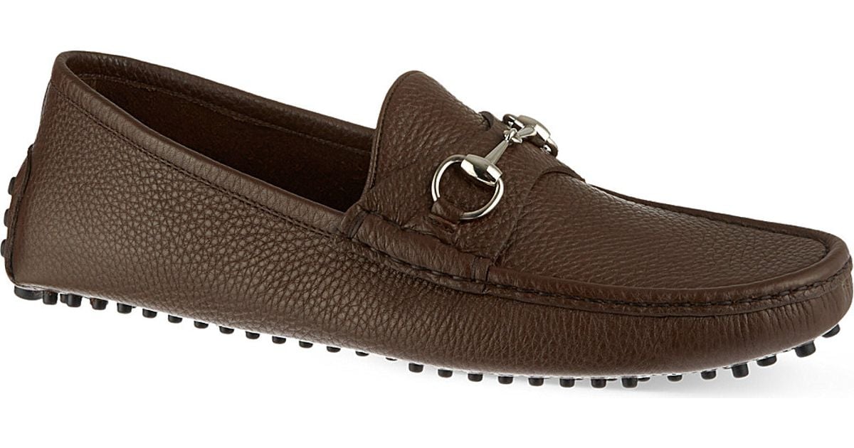 gucci driving mocs