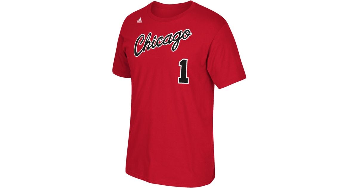 chicago bulls derrick rose t shirt
