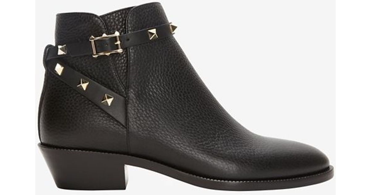 valentino flat boots
