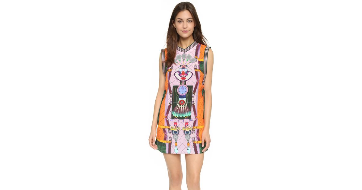 adidas print dress